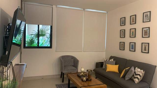 Departamento amueblado, en planta baja, en Helia