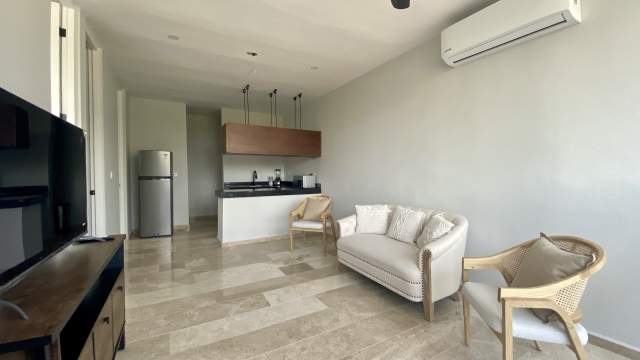 Departamento en venta, de 2 recámaras,, amueblado, cerca de Universidades.