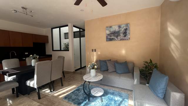 Departamento de 1 recamara, en PLANTA BAJA, con amenidades, en privada.