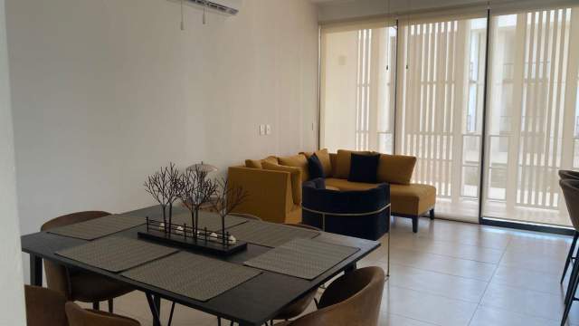 Departamento de 2 recámaras, amueblado, en privada con amenidades.