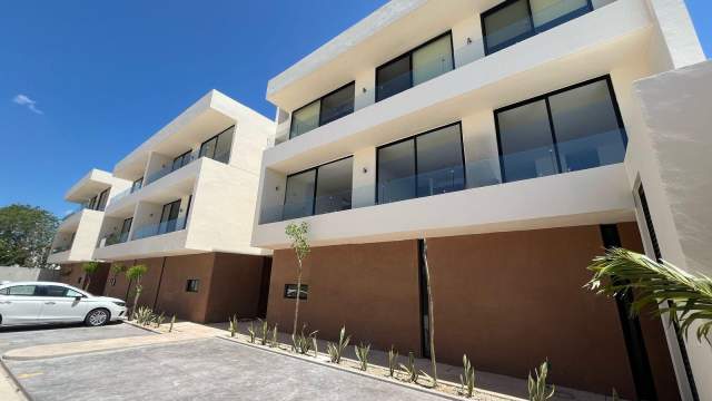 Departamento equipado, dentro de privada con amenidades.