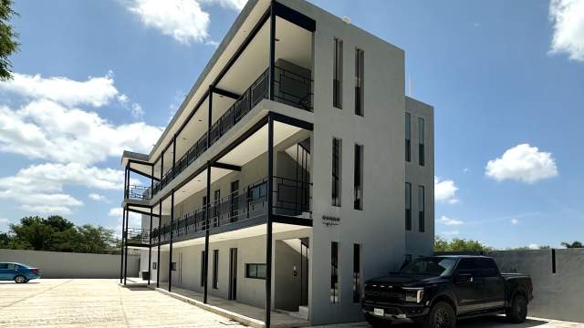 Departamentos SIN MUEBLES, de 2 recámaras, cerca de carretera Progreso.