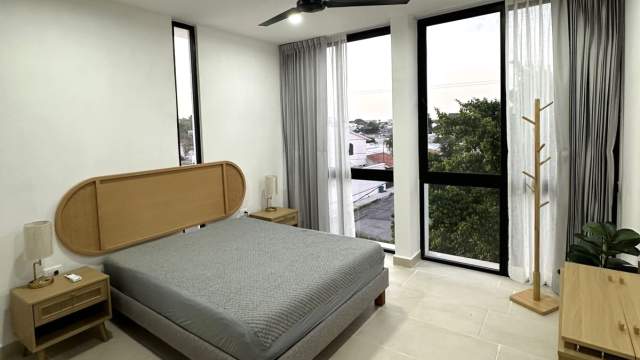 Departamento amueblado, a una calle de avenida José Díaz Bolio.
