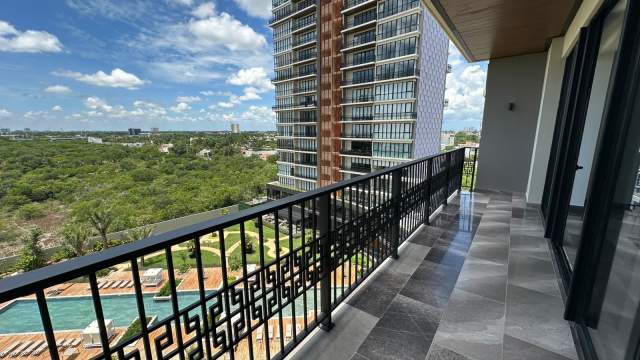 Departamento en Arthouse, de 2 recámaras, con vista a la piscina.