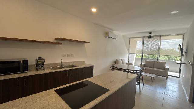 Departamento de 2 recámaras, amueblado, en privada con amenidades.