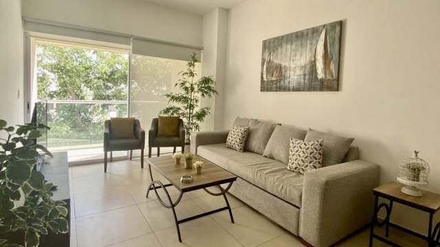 Departamento a la venta en torre Oceana, de 1 recámara, amueblado.