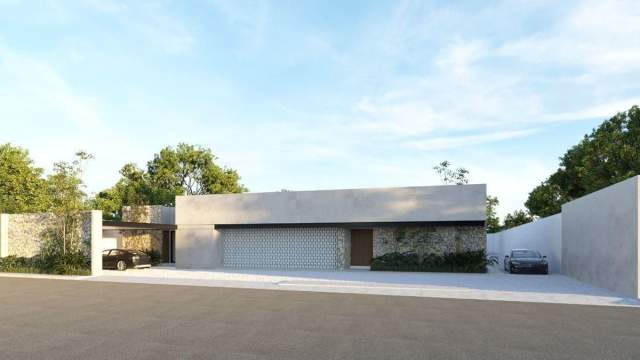 Espectacular residencia de 1 planta en preventa, en Chicxulub, Quintas Baspul.