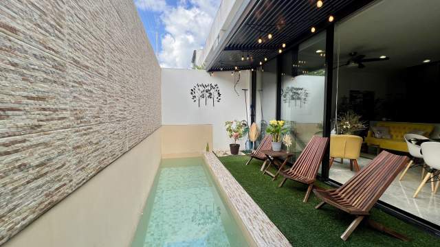 Casa moderna en Temozón Norte, equipada y con entrega inmediata.