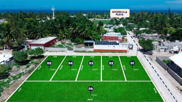 ¡Terrenos de oportunidad!  a 3 cuadras del mar, en Telchac Puerto.