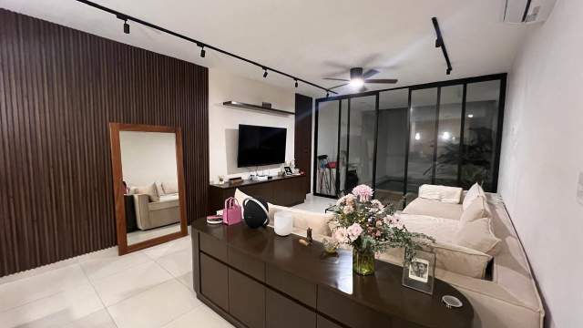 Departamento en PLANTA BAJA, amueblado, en Temozon, con amenidades.