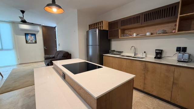 Departamentos en PB y PA, amueblados, de 1 recámara, cerca de la Av. García Lavín.