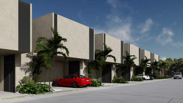 Villa con recámara en PLANTA BAJA, en Preventa en desarrollo con amenidades, en Paseo Norte.