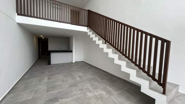 Loft de 1 recámara, equipado, con amenidades, en Temozon.