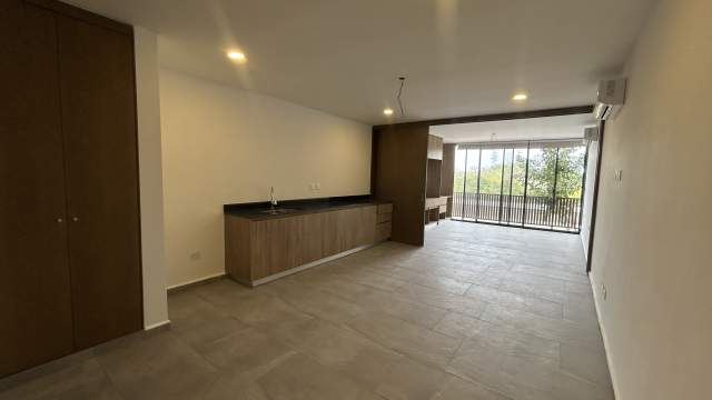 Departamento de 1 recámara, equipado, con amenidades, en Temozon.