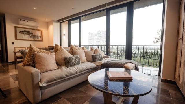 Departamento amueblado, de 2 recámaras, en Arthouse.