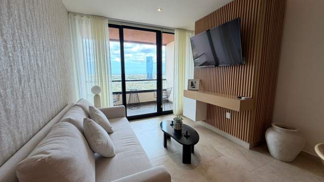 Departamento amueblado, de 2 recámaras, en venta en Baltia.