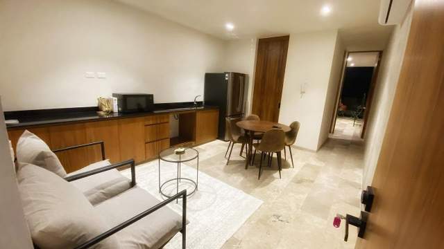 Departamento de 1 recámara, amueblado, dentro de periférico, con amenidades.