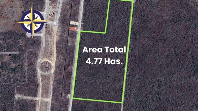 Terreno de 4.77 hectáreas en venta, en Conkal.