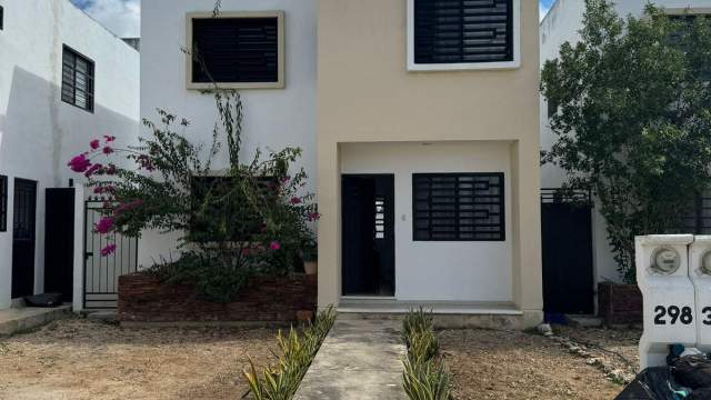 Casa de 2 recámaras, amueblada, en Gran San Pedro Cholul.