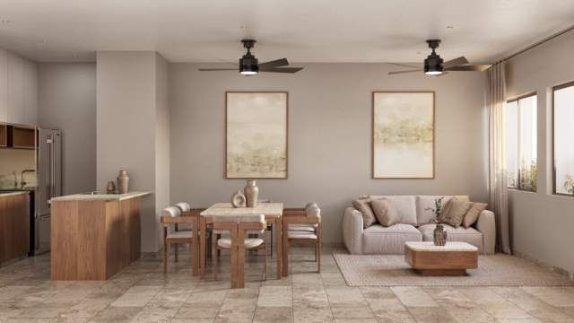 Departamento de 1 recámara + flex, con amenidades, en Colonia Maya. MOD D.