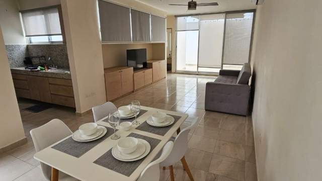 Departamento de 1 recámara, amueblado, en zona norte.