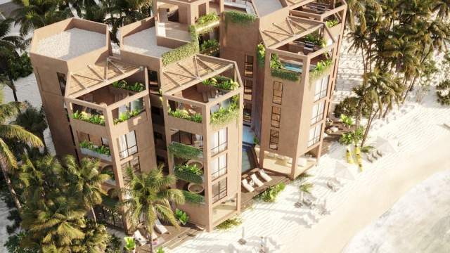 Penthouse de 3 recámaras, con vista al mar, en preventa.