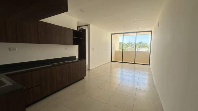 Departamento de 2 recámaras, equipado, a estrenar, en Temozón.