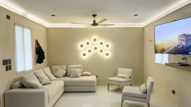 Departamento de 2 recámaras, amueblado, dentro de periférico.