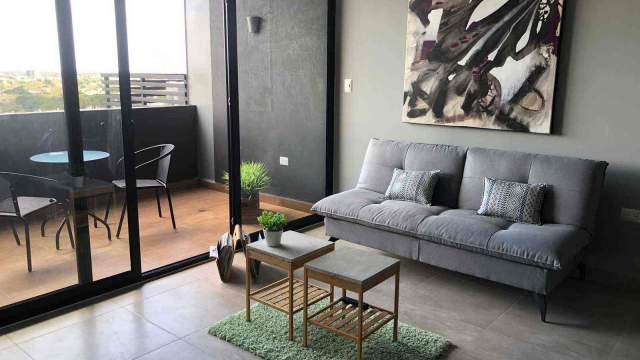 Hermoso departamento de una recámara, amueblado, en exclusivo complejo Buyán.