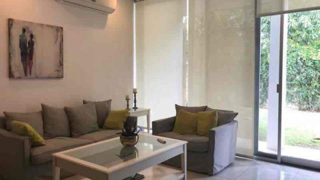 Hermoso Loft amueblado, en privada con alberca y area comun