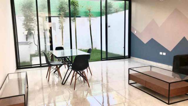 Estrena Townhouse nuevo, amueblado de 2 recamaras en privada con alberca.