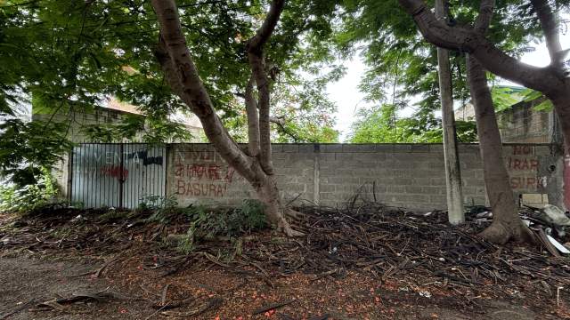 Renta de terreno de 550 m2, al norte de la ciudad, cerca de avenida.