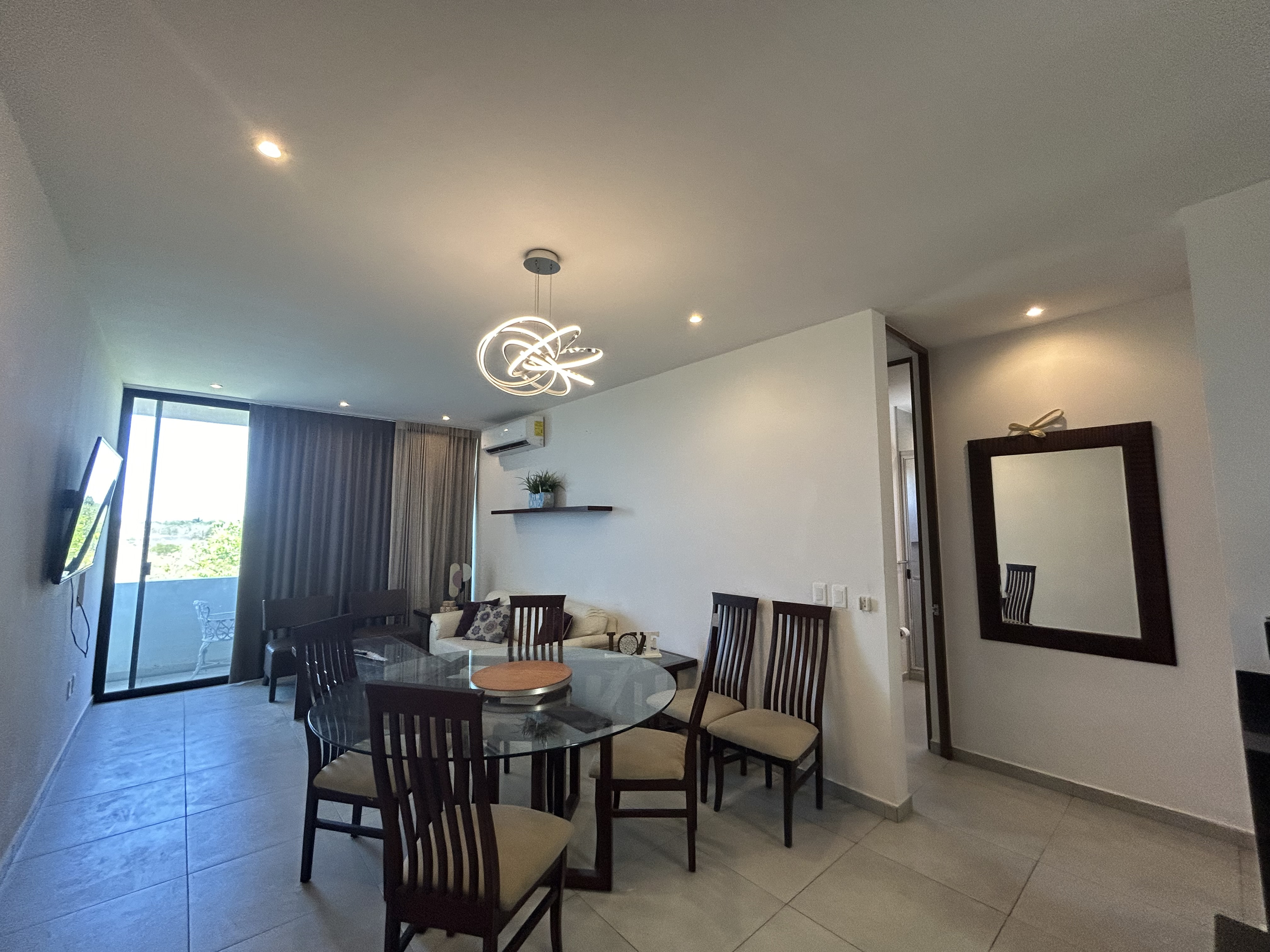 Departamento de 2 recámaras, amueblado, en Temozón, AVAL FORZOSO.