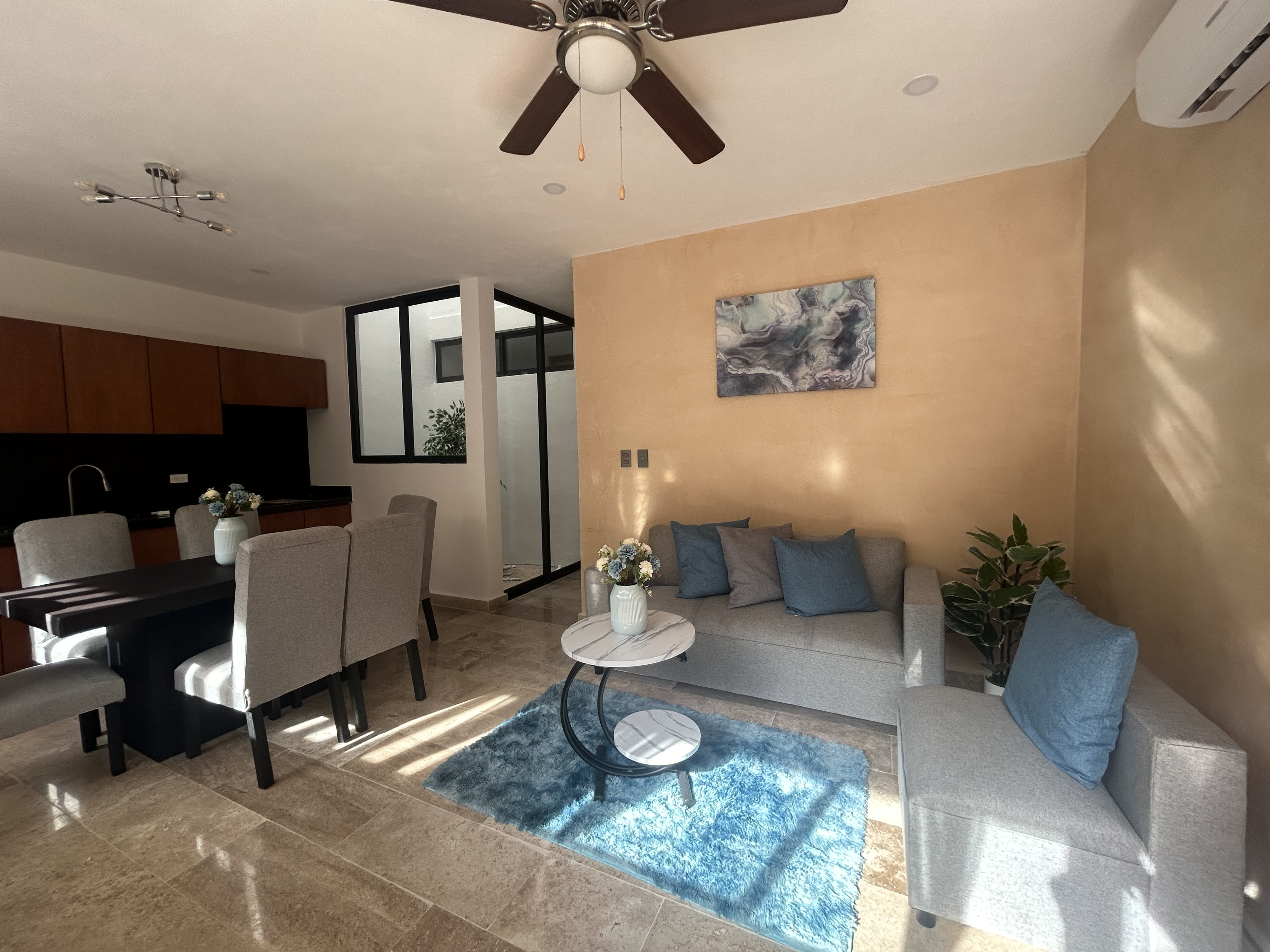 Departamento de 1 recamara, en PLANTA BAJA, con amenidades, en privada.
