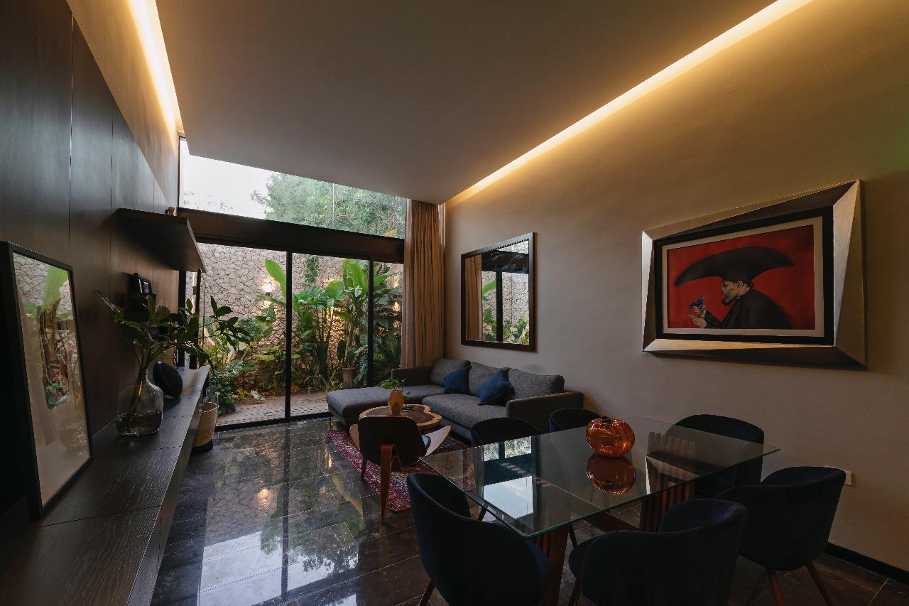 Townhouse amueblado, con diseño único, dentro de Mérida.
