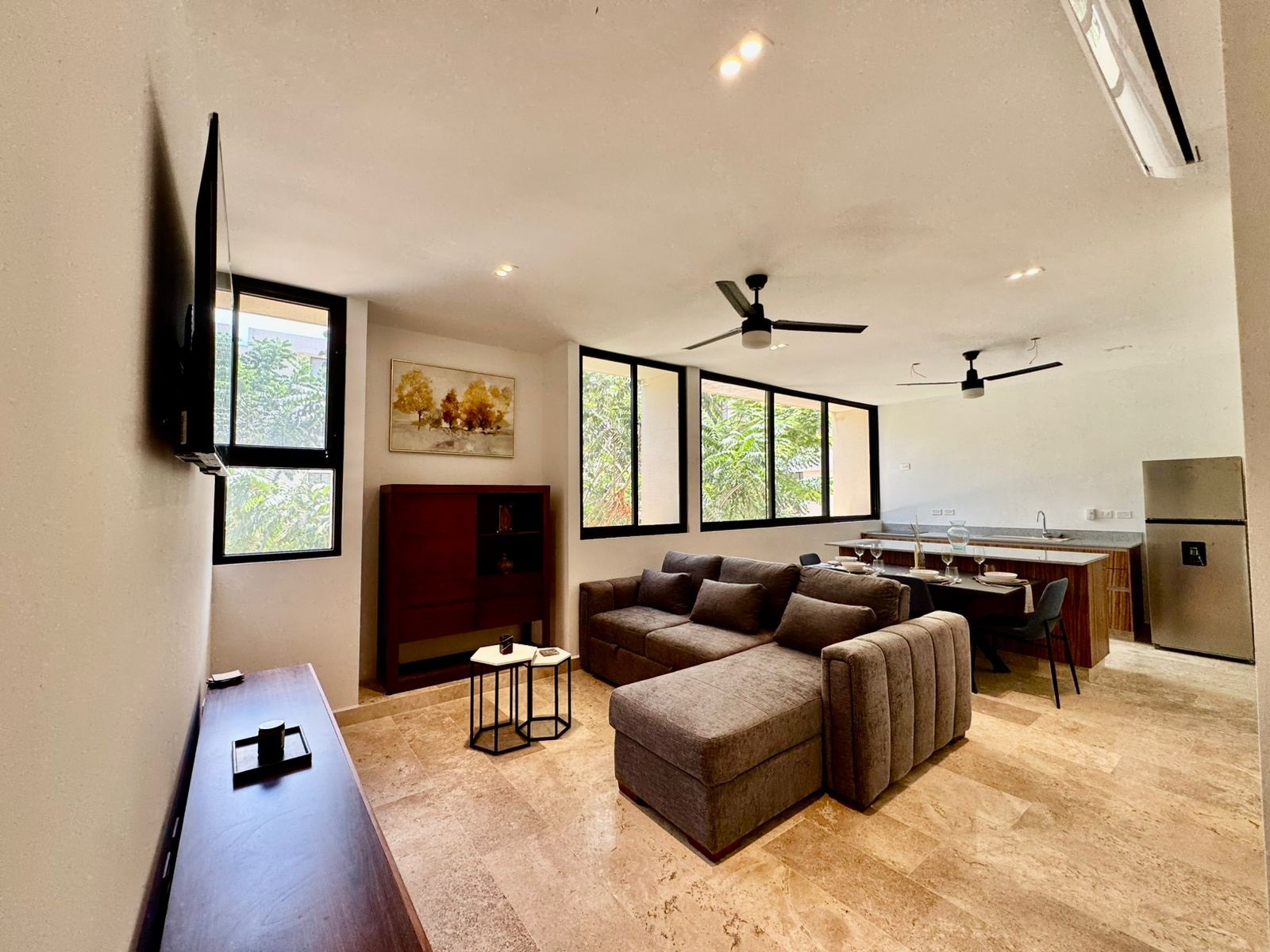 Estrena departamento de 1 recámara, 1.5 baños, en Temozón Park.