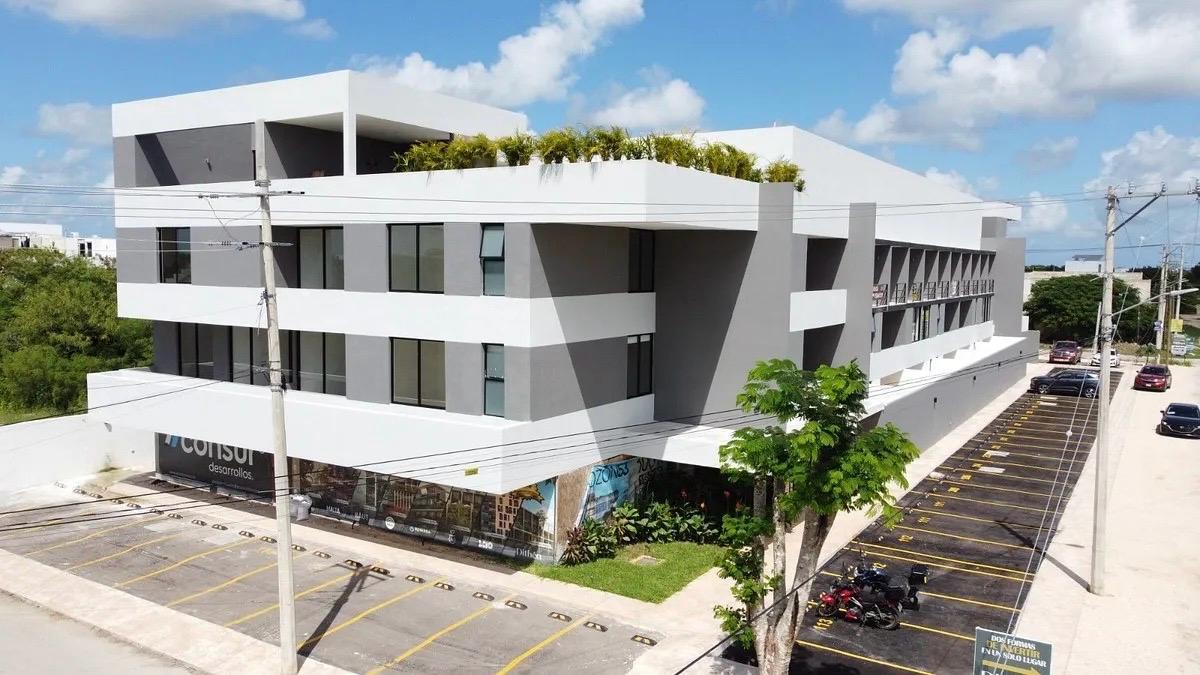 Departamento de 1 recámara, con amenidades, en Temozón Norte, entrega inmediata.