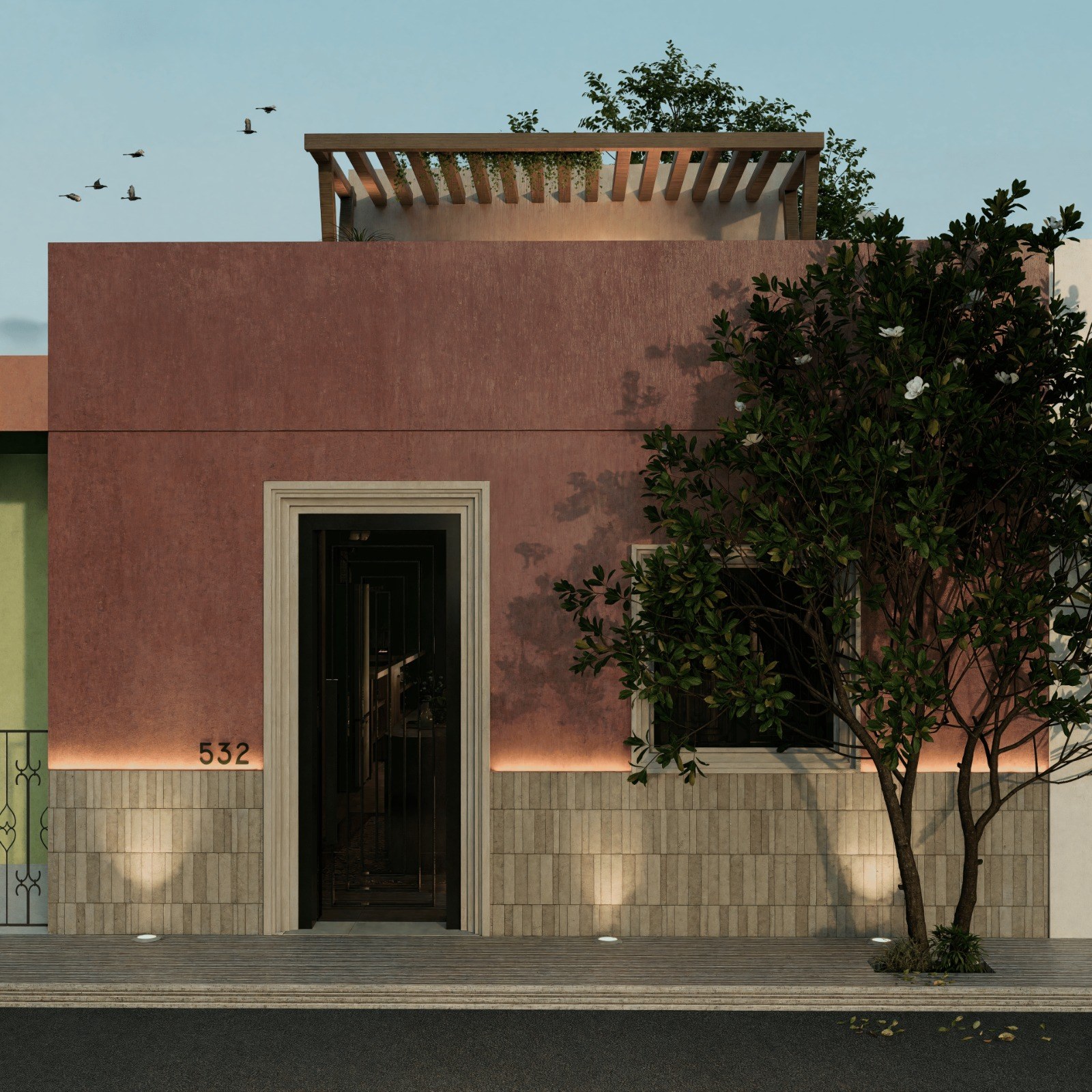 Casa colonial de 2 recámaras, con alberca y rooftop, en el centro de Mérida.