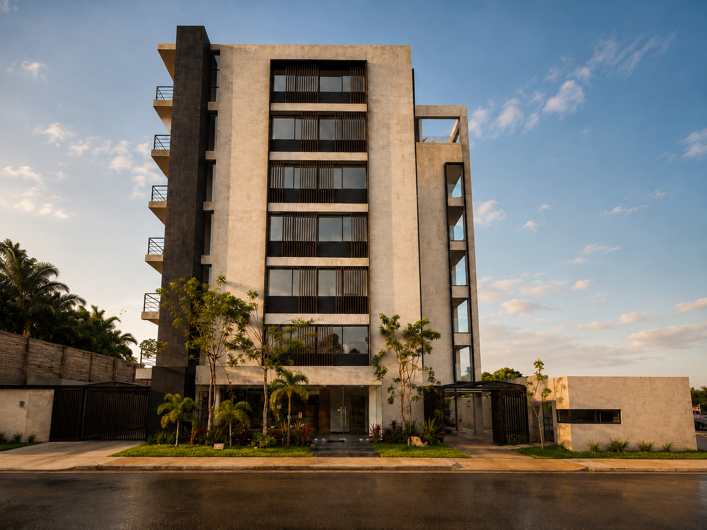 Departamento sin muebles, en edificio con amenidades exclusivas.