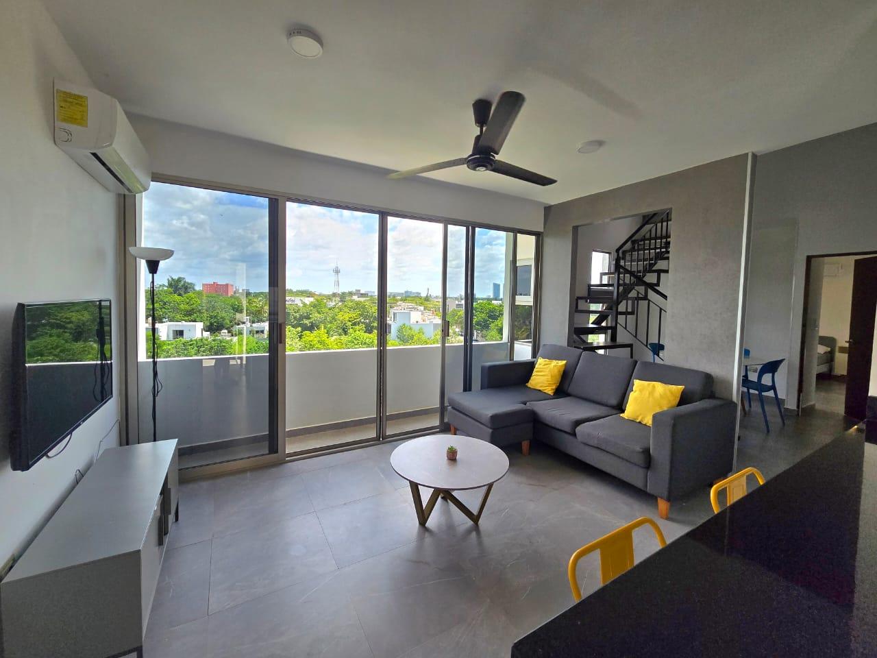 Penthouse de 2 recámaras, amueblado, en Utara.