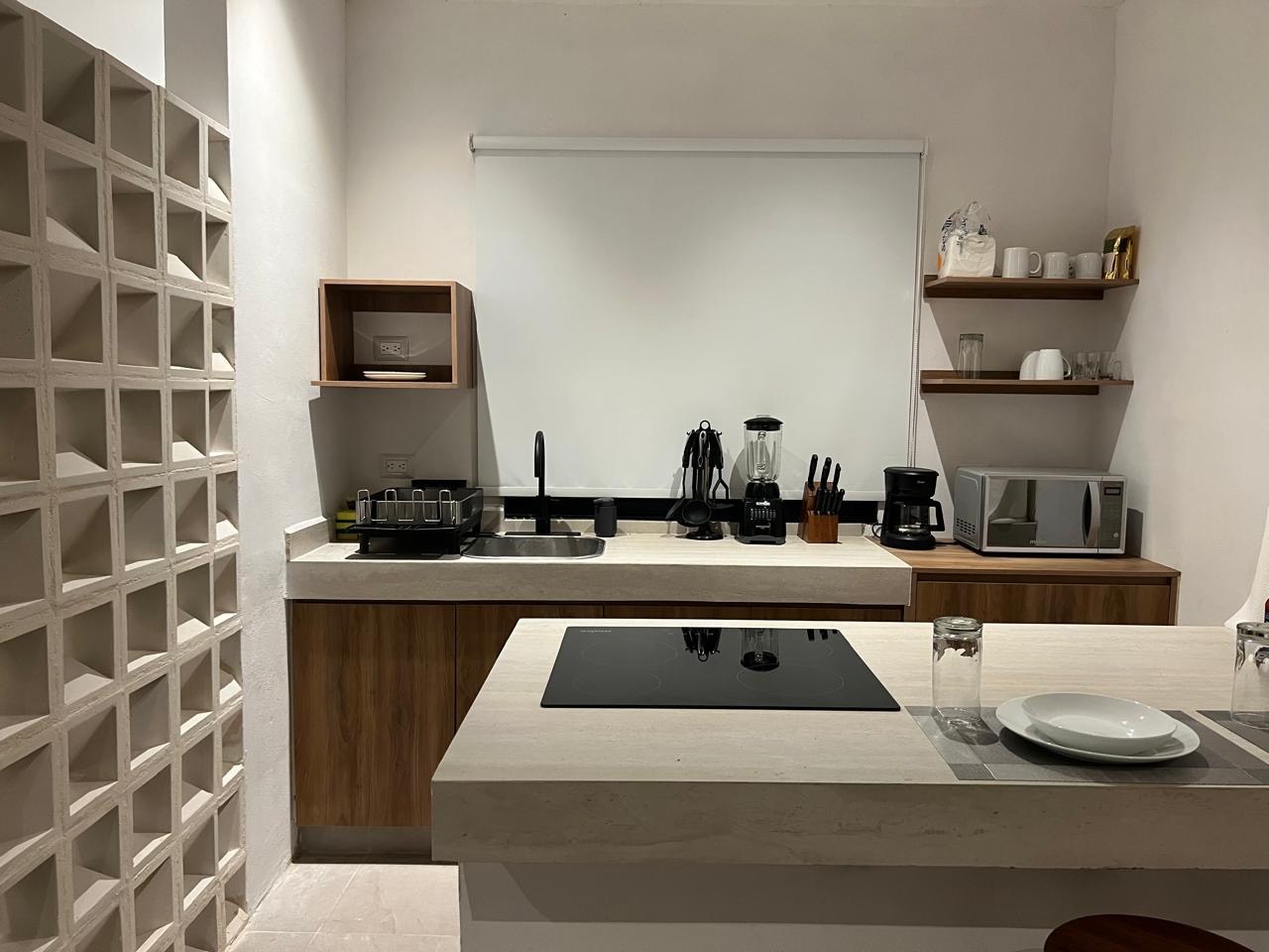 Departamento amueblado en renta, de 1 recámara.