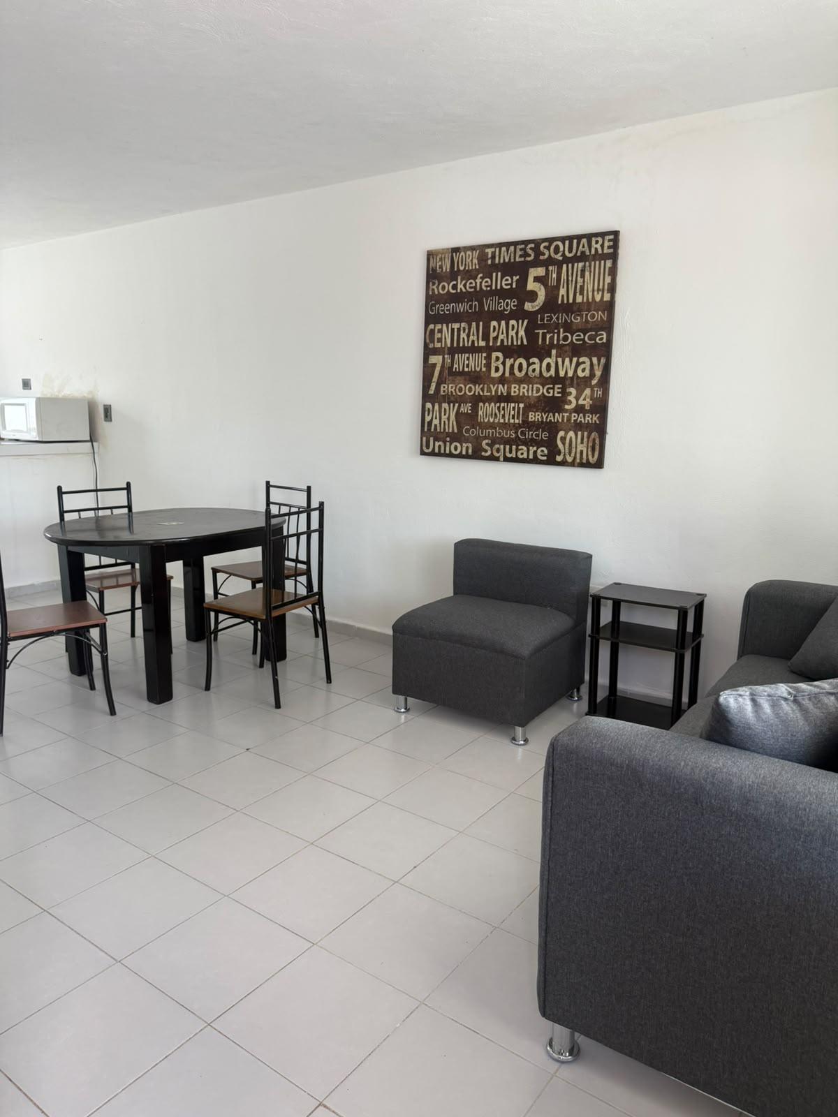 Departamento de 2 recámaras, amueblado, SIN AVAL NI DOBLE DEPÓSITO, en Benito Juárez Nte,