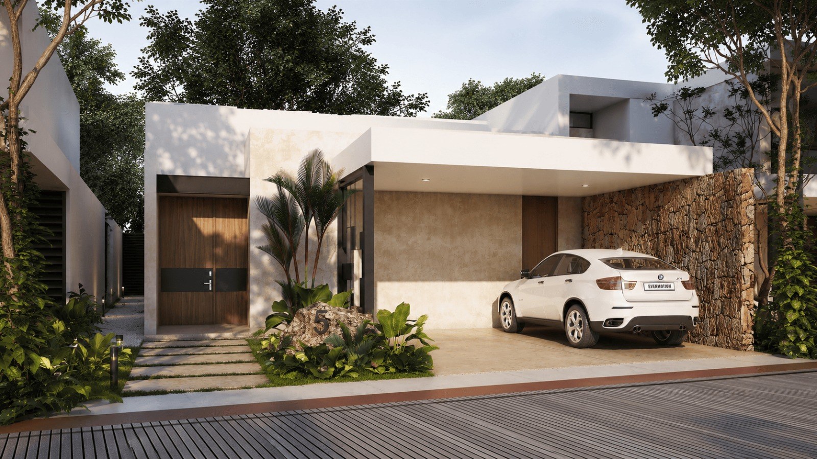 Casa de 1 planta, con piscina y amenidades, en Conkal.