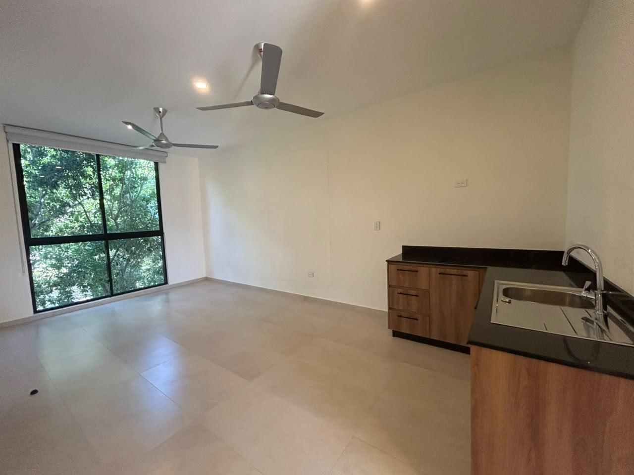 Departamento de 1 recámara y estudio, sin muebles, en Dzitya.