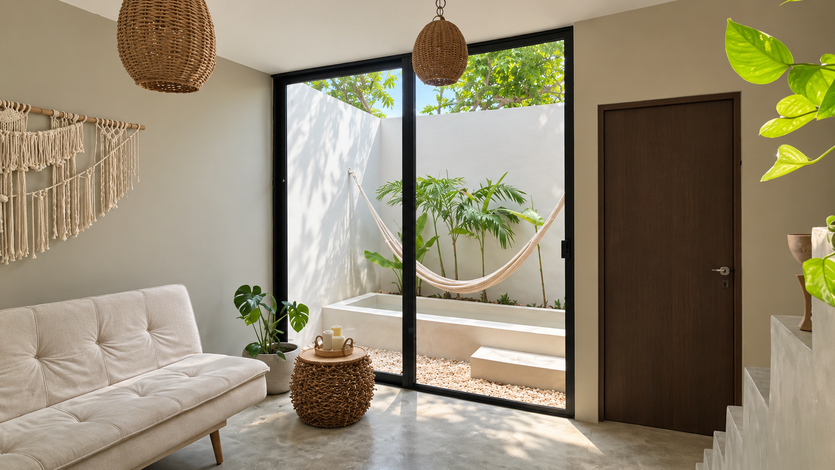Townhouse de 2 recámaras, amueblada, con alberca, en privada en Chuburná.