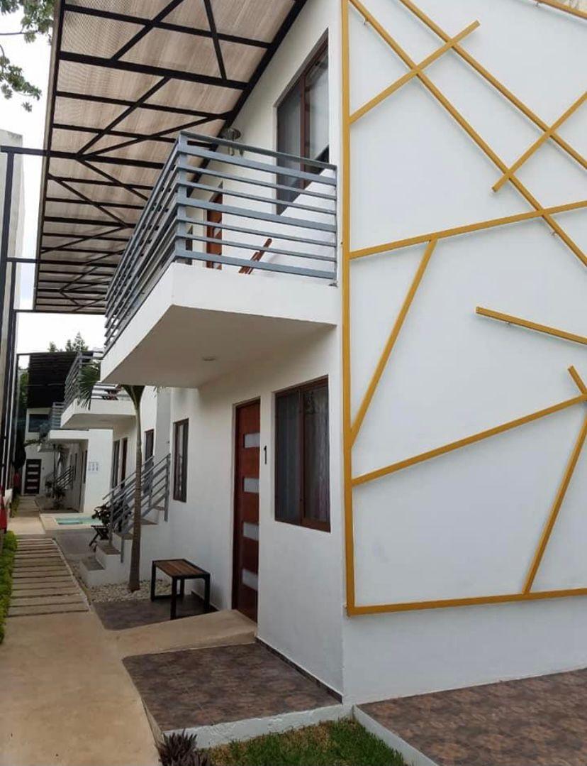 Departamento tipo estudio, amueblado, con alberca y servicios incluidos. (NO AVAL)