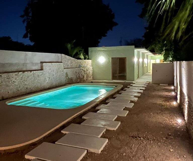 Casa en el Centro de Mérida, con Alberca, lista para habitar.