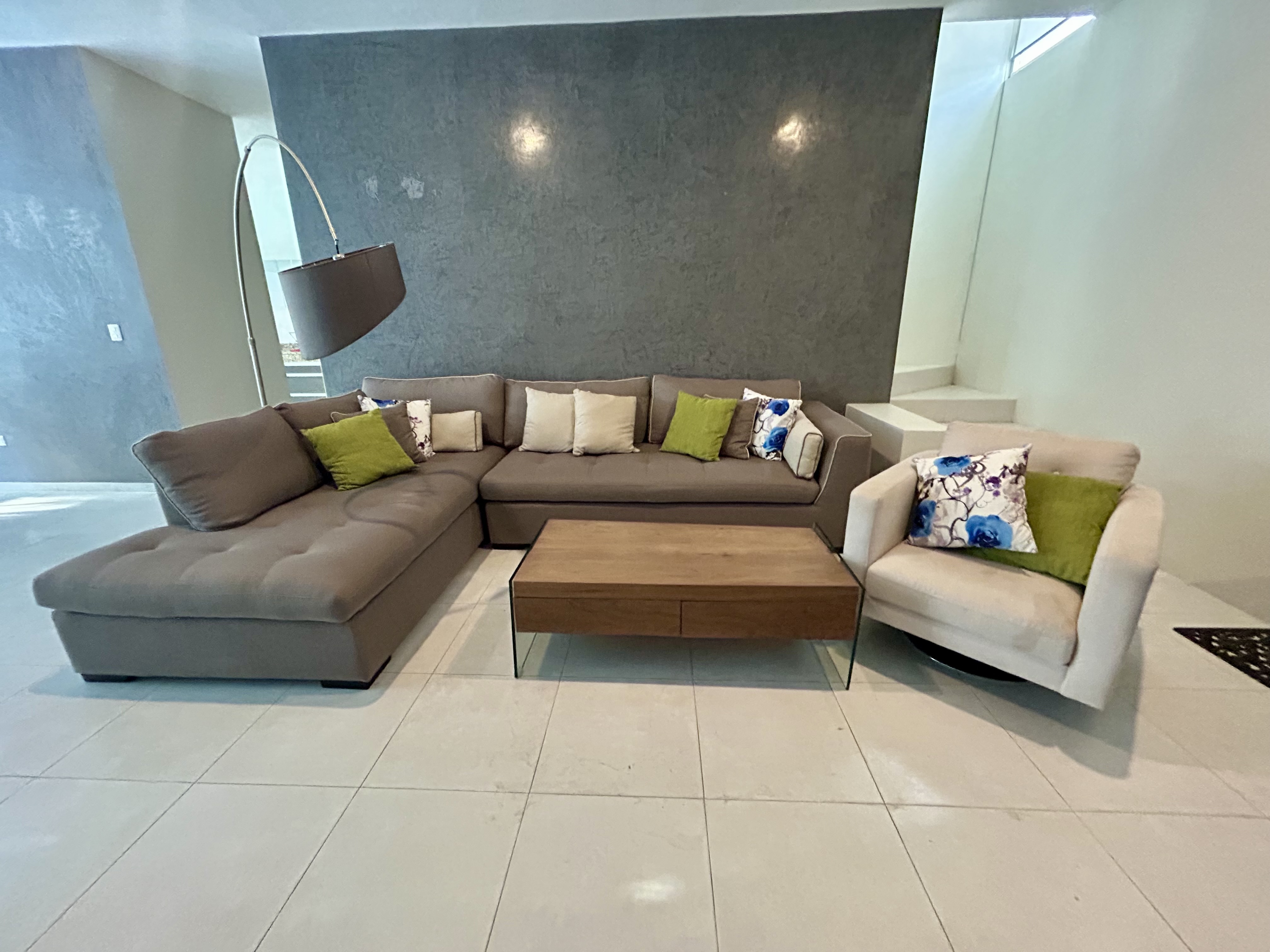 Casa completamente amueblada, con vista al parque, en Campocielo.