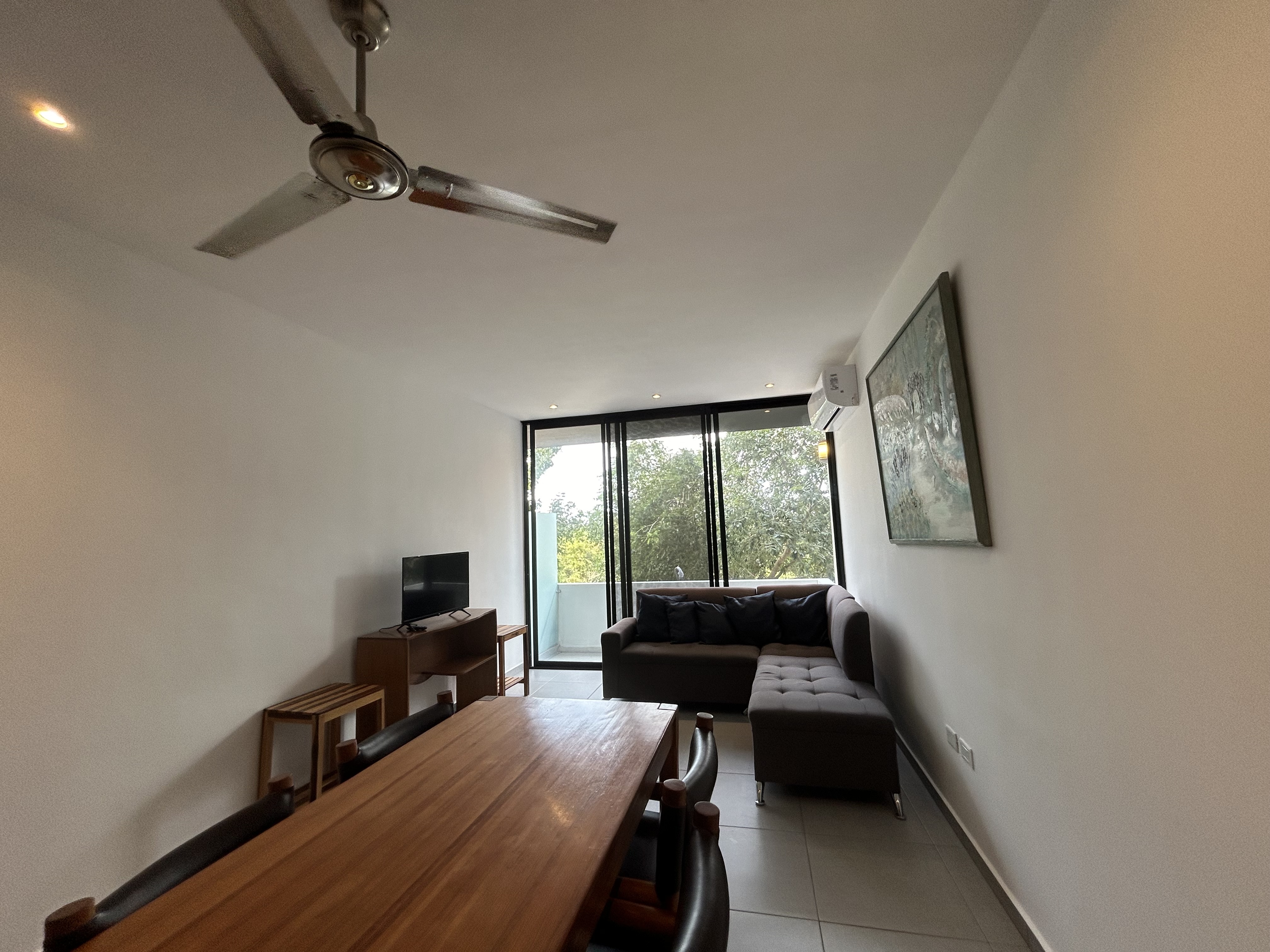 Departamento de 2 recámaras, amueblado, en privada.