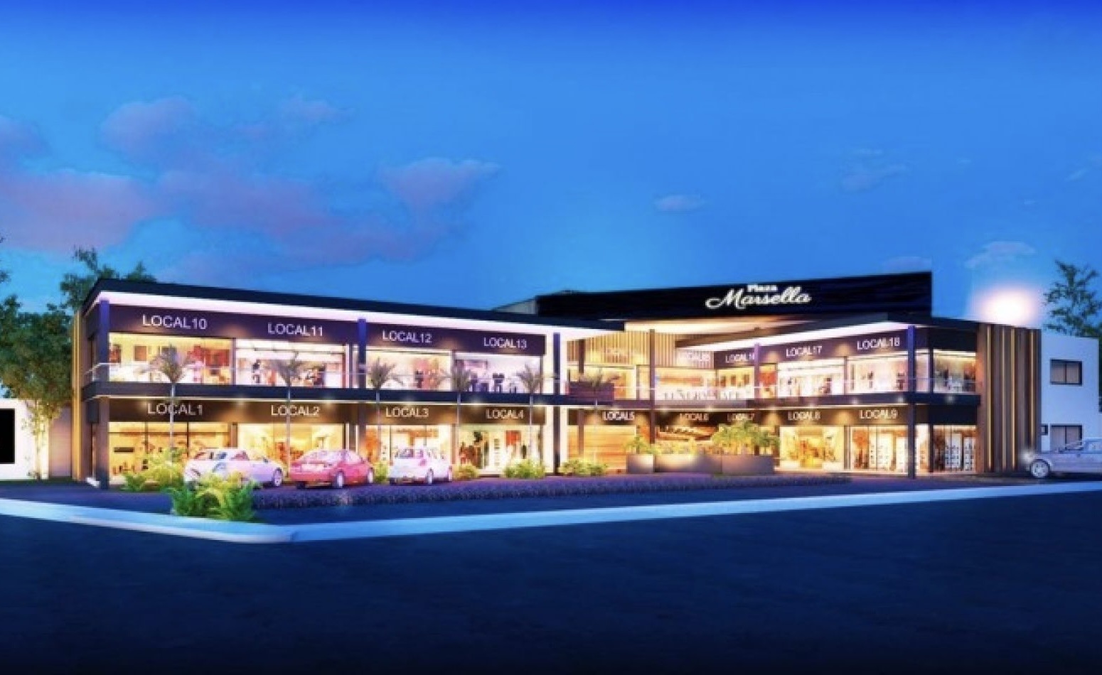 Local en plaza comercial ubicada en importante avenida.